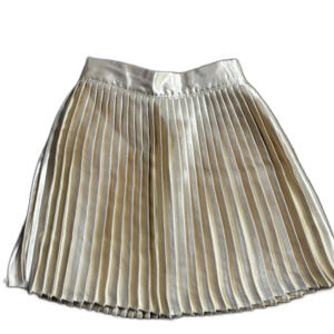 Janie and Jack Gold pleated skirt Size 4